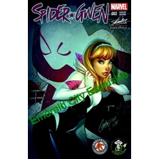 Spider Gwen Exclusive Color/B&W CGC 9.8 SS Cover Set