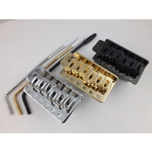 Tremolo Bridge & Trem Arm in Chrome, Black or Gold for Stratocaster