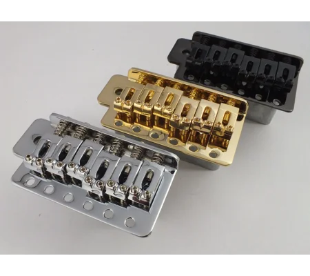 Tremolo Bridge & Screws, Chrome, Black or Gold for Stratocaster