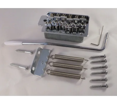Chrome Tremolo Bridge + Trem Arm for Squier Affinity guitar