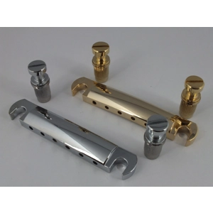 STOP BAR Tail Piece Chrome or Gold for Gibson Ephiphone style guitars
