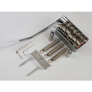 2 Pivot Point Chrome Tremolo Bridge + Trem Arm for Stratoc..