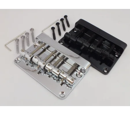 High Mass 4 String Electric BASS Guitar BRIDGE in Chrome or Black
