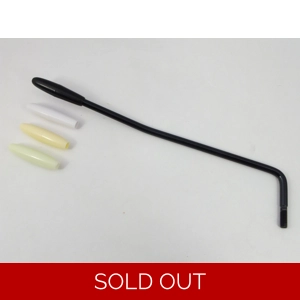 Satin BLACK TREMOLO ARM 5mm, 4 Colours of Tip for Stratocaster Yamaha