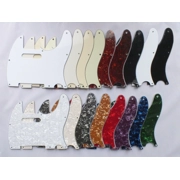 8 hole Telecaster Scratch Plates Pickguards 20 Cols to fit USA/Mex Tele