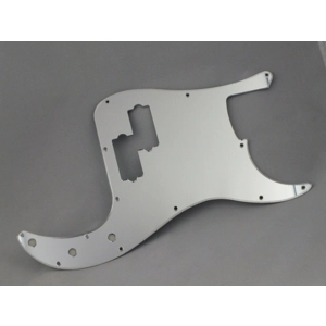 Silver Mirror Scratch Plate Pickguard for USA/Mex Precision P BASS