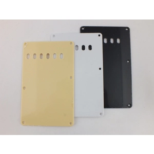 Vintage 54-62 Trem Back Plate in 3 Colours Single Ply for Stratocaster