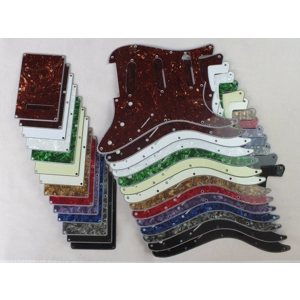 SSS Scratch Plate Pickguard SET in 14 Cols for Squier or Import Strat