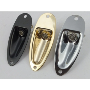STRATOCASTER Jack Plate & Socket for Strat Electric Guitars in 3 Colours