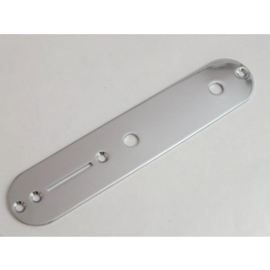 Chrome Control Plate 32mm for Telecaster style guitars