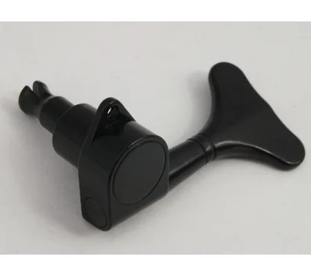 Bass Guitar BLACK Sealed Machine Heads , Right, Left Handed, 2 a Side