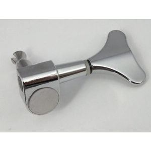 Bass Guitar Sealed Machine Heads CHROME Left Right handed or 2 a-Side