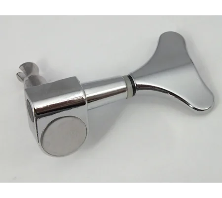 Bass Guitar Sealed Machine Heads CHROME Left Right handed or 2 a-Side