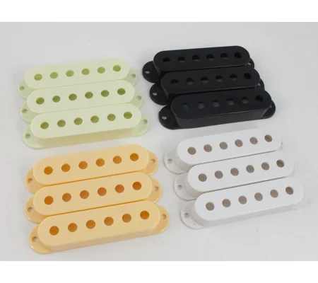 Pick Up Covers in 4 Colours 52 or 50mm spacing for Stratocaster
