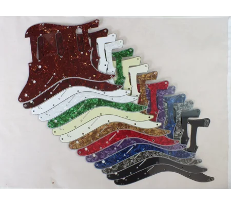 SSS Scratch Plates Pickguard 14 Cols for Squier & Import Stratocaster