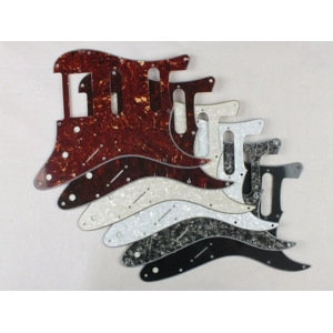 HSS Scratch Plates Pickguards in 6 Colours for USA Mex Stratocaster