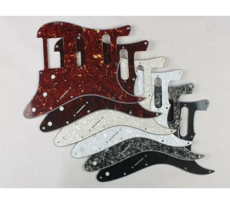 HSS Scratch Plates Pickguards in 6 Colours for USA Mex Stratocaster
