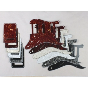 HSS Scratch Plate Pickguard SET in 6 Cols for USA/Mex Stratocaster