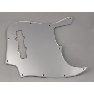 Silver Mirror Scratch Plate Pickguard for USA/Mex JAZZ J Bass