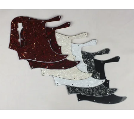 Scratch Plate Pickguard for 5 String USA Mex Jazz J Bass guitar