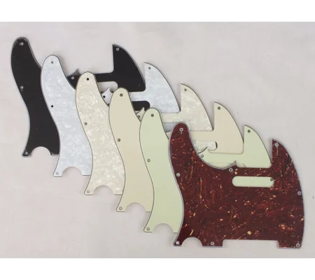 Left Handed Scratch Plate Pickguard in 6 cols for USA/Mex Telecaster