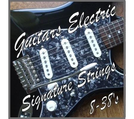 Electric Guitar Strings 08-38s Ultra Light Gauge