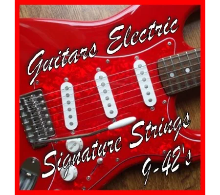 Electric Guitar Strings 09-42s Super Light Gauge