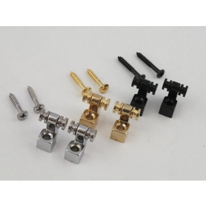 2 Roller String Trees Chrome or Black for Strat Tele Electric Guitars