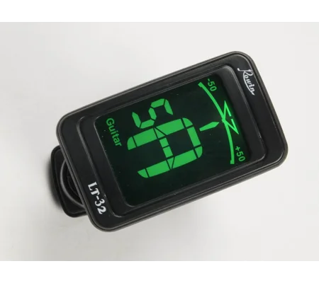 Mini Clip-on DIGITAL TUNER for Guitar Bass Violin Ukelele or Chromatic