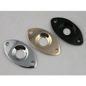 OVAL Jack Plate for Tele Yamaha Electric Guitars 3 colours