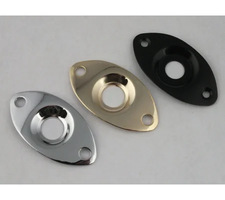 OVAL Jack Plate for Tele Yamaha Electric Guitars 3 colours