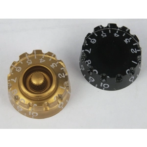 Knurled SPEED DIAL Knobs to fit Gibson/Epiphone style guitars