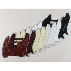 Humbucker Neck Pickup Scratch Plate Pickguard in 9 Cols for Telecaster