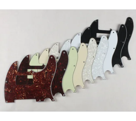 Humbucker Neck Pickup Scratch Plate Pickguard in 9 Cols for Telecaster