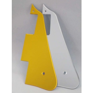 Mirror Silver or Gold Scratch Plate fits Gibson LP Style Guitars