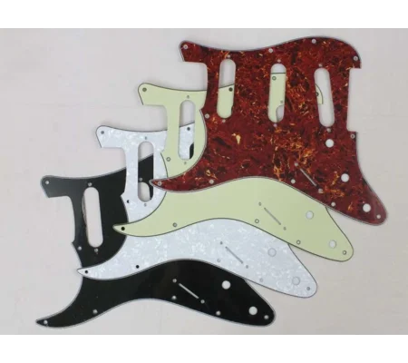 Left Handed SSS Scratch Plate Pickguard in 4 Cols for USA Straocaster