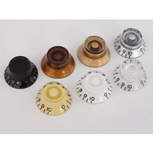TOP HAT Bell KNOBS for USA Les Paul Gibson guitars 24 Spline