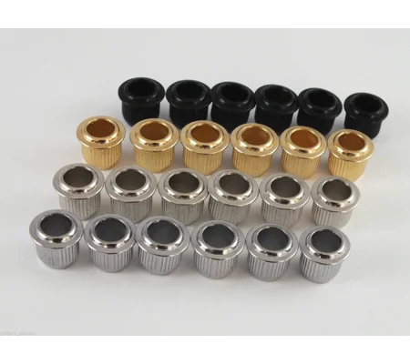 6 Bushings for Vintage Machine Heads 8.8mm hole, 6mm shaft 4 colours