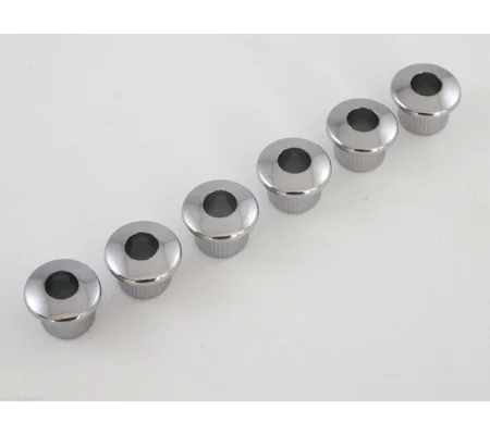 Chrome Plastic Reducer Bushings for Vintage Machine Heads 8mm-10mm