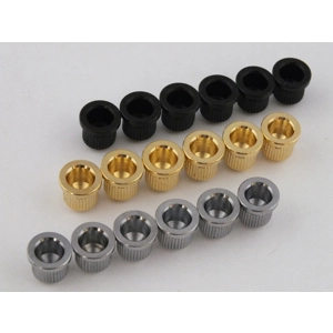 6 Body String Ferrules 8mm for USA Telecaster guitar in 3 Colours