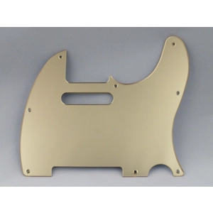 Gold Mirror 8 hole Scratch Plate Pickguard for TELECASTER