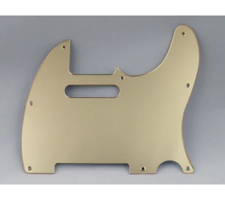 Gold Mirror 8 hole Scratch Plate Pickguard for TELECASTER