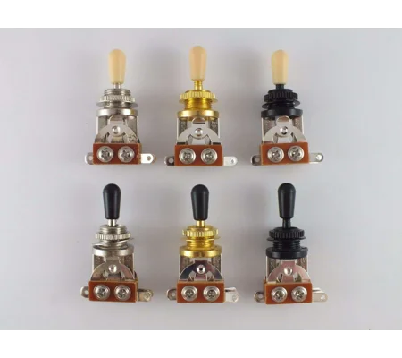 3 Way Toggle Switch for Electric Guitar in 3 Colours