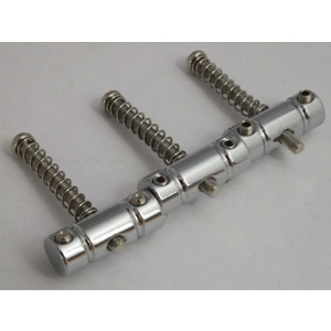 Chrome Plated Barrel Bridge Saddles for Telecaster style guitars