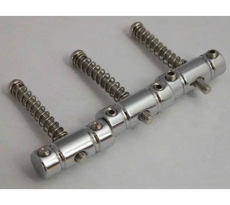 Chrome Plated Barrel Bridge Saddles for Telecaster style guitars