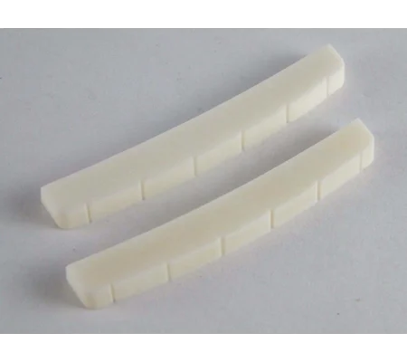 7.25" Radius Curved Base Bone Nut 42mm or 43mm Strat or Tele