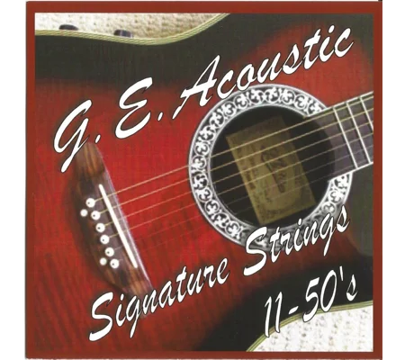 Acoustic Guitar Strings 11-50's Custom Light Gauge