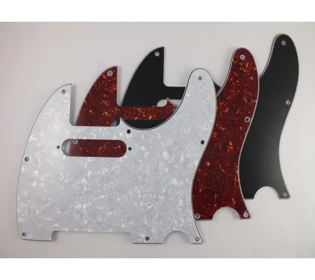 Telecaster Scratch Plate Pickguard with Stratocaster Pickup in Neck Position