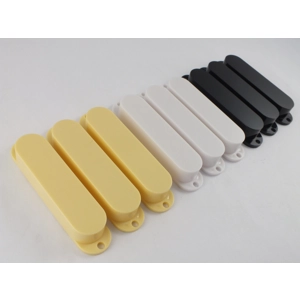 3 Closed Single Coil Pickup Covers Gloss for Stratocaster ..