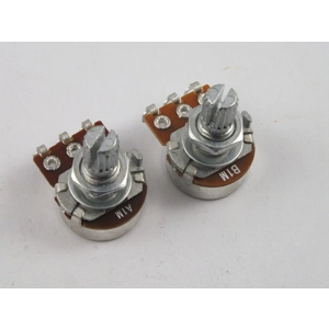 MINI POTS Log A 1 Meg or Linear B 1 Meg Volume Tone Potentiometers for Guitars